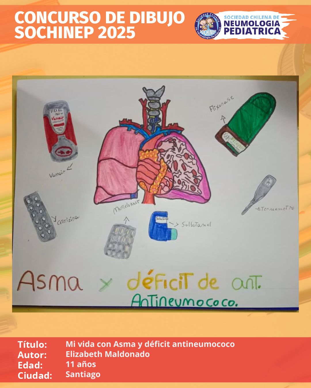 Mi vida con Asma y déficit antineumococo